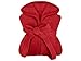 Produktbild npluseins extra weicher Kapuzen-Bademantel aus Kuschelfleece - in modernen Farben und verschiedenen Größen - Unisex & wadenlang, M, Bordeaux