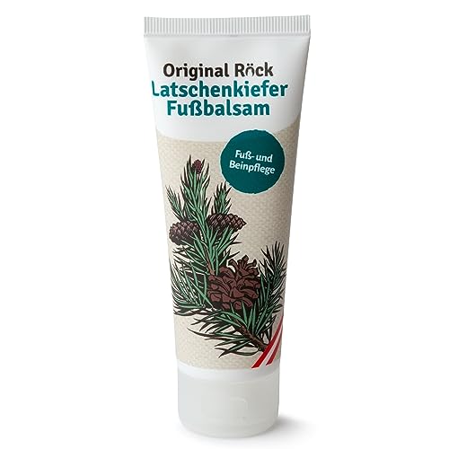 Original Röck Latschenkiefer-Fußbalsam – der Klassiker für unterwegs in der praktischen Tube! Erfrischt und pflegt müde und geschwollene Füße und Beine