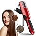 Split-Ender Pro 2 - Original Professional Beauty Tool - Cordless Split End Hair Trimmer for Damaged, Dry, Brittle, Frizzy, Curly or Straight Hair (Red)