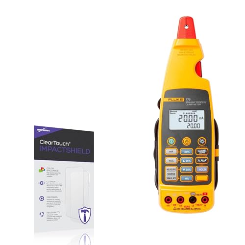 BoxWave Screen Protector Compatible With Fluke 773 - ClearTouch ImpactShield (2-Pack), Impenetrable Screen Protector Flexible Film