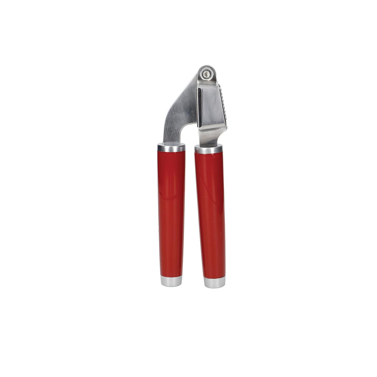 Kitchenaid Garlic Press, Stainless Steel Crusher Dishwasher Safe Gadget Empire Red