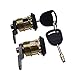 Pair Door Lock Cylinder with Key Set for 1989-2008 Ford Fiesta Ka Escort 3210Z12,96FGA22050CG