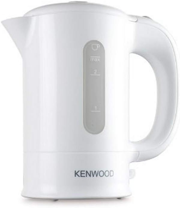 Kenwood Cordless Jug Kettle, Dual Voltage for Worldwide Travel, White Electric