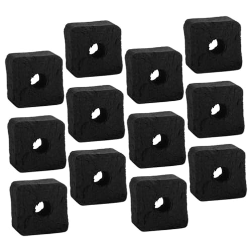 AKOOSY Portable sans Fumée et Odeur Briquettes Compactes pour Barbecue Extérieur Camping et Pique de Naturel sans Fumée pour Grillades