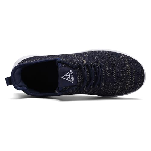 Image of VAMJAM Men's Running Shoes Ultra Lightweight Breathable Walking Shoes Non Slip Athletic Fashion Sneakers Mesh Workout Casual Sports Shoes