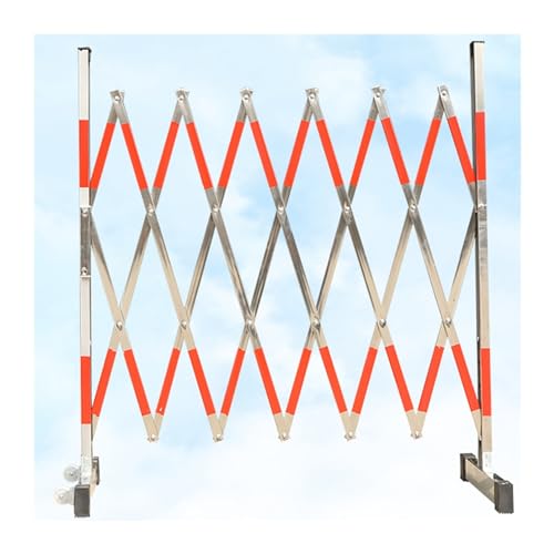 Clôture métallique portable à roulettes pour sécuriser les allées et les écoles