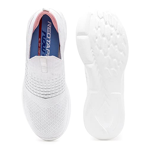 Image of Red Tape Women's Sports Shoes - Slip-on Shape Adjustable Sports Walking Shoes, Perfect for Walking & Running