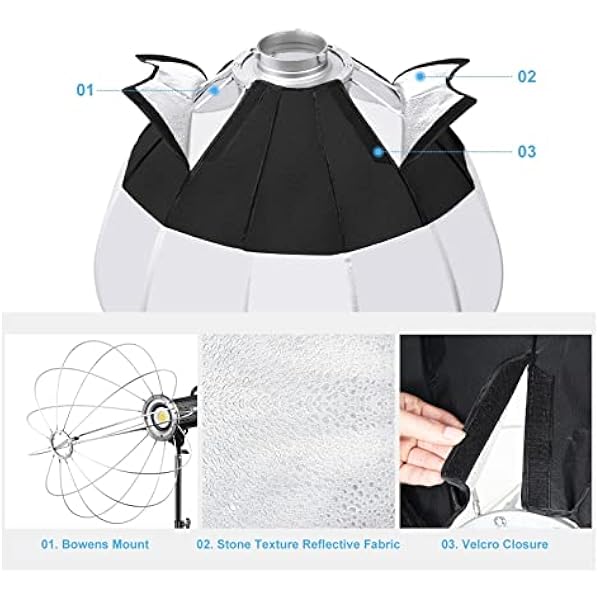 65cm складной фонарь Softbox вспышки света складной диффузор светодиодный свет коробка для студии фотографии