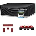 Wanocean Patio Furniture Covers Waterproof, 137x102 Outdoor Furniture Cover with Storage Bag, Outdoor Table and Chair Cover for Patio Sectional Set (137"L x 102"W x 35"H)