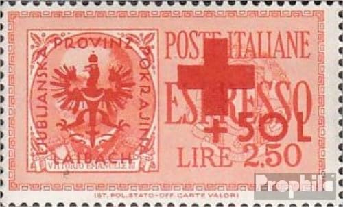 Ljubljana (German.cast.2.World.) 30 unmounted Mint/Never hinged ** MNH 1944 Red Cross (Stamps for Collectors) Red Cross