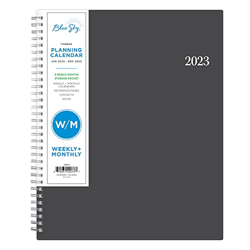 Blue Sky 2023 Weekly and Monthly Planner, January - December, 8.5