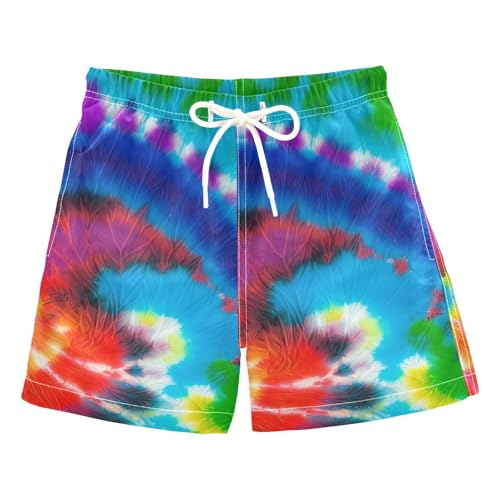 Boys Swim Trunks Tie Dye Color Toddler Swim Shorts Little Boys Bathing Suit Swimsuit Toddler Boy Swimwear 2T 202c1669