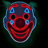 ★Diese Joker Clown Maske ist perfekt für: Spukhaus Requisiten, Halloween, Weihnachten, Ostern, Silvesterparty, Karneval, Kostümpartys, Maskerade, Tag Party oder Nachtclub.