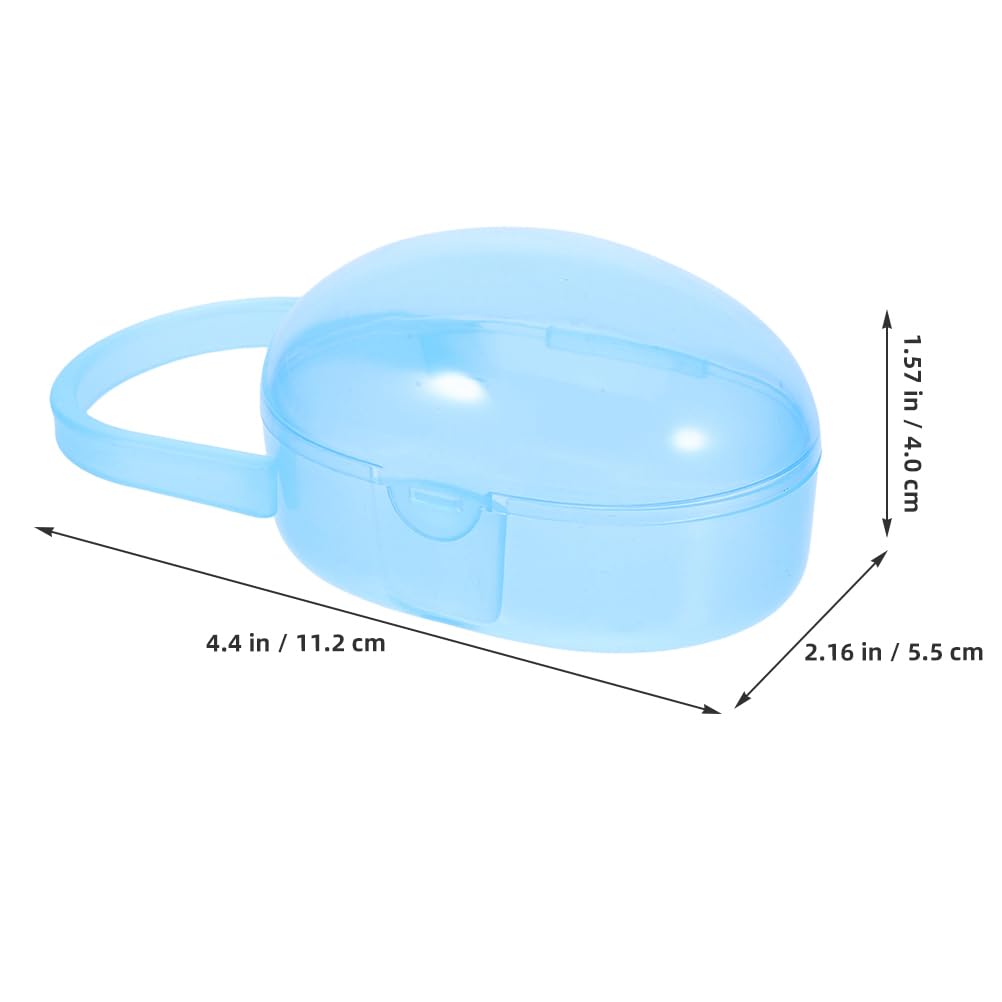 UPKOCH 10pcs Pacifier Case Container: Baby Pacifier Holder Box for Travel - Nursery Newborn Accessories - Infant Essentials for Diaper Bags