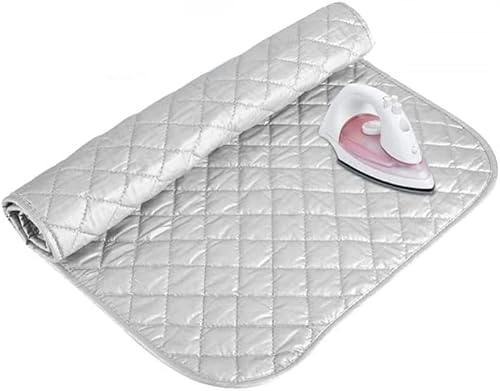 アイロンマット 大判 折りたたみ 耐熱性 銀メッキコーティング加工 滑り止め 熱反射性 熱傷防止 収納便利 アイロン台専用 手洗い可能 シンプル おしゃれ 人気 多機能 春 夏 秋 冬 四季通用 家庭用 仕事用 業務用 男女兼用 新築祝い 引越し祝い プレ