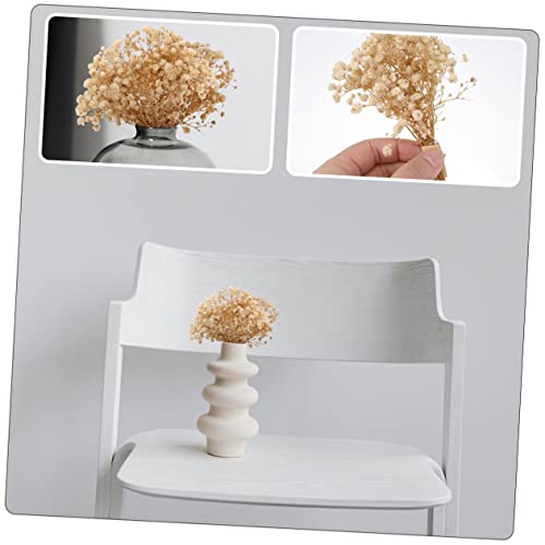 Ramo seco GARVALON Babysbreath natural decorativo miniatura 7