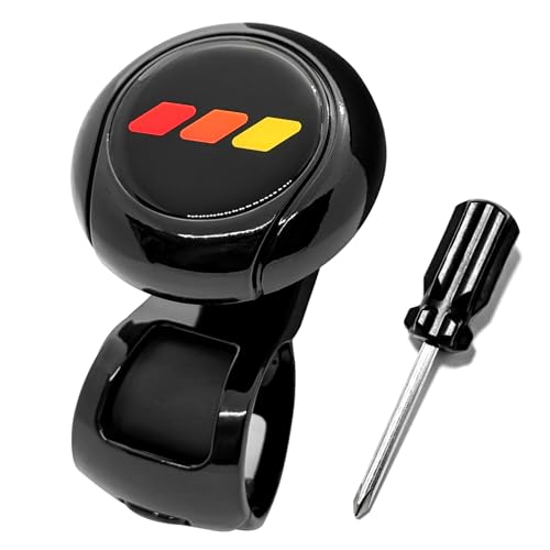 Tricolor Sport Steering Wheel Knob for Toyota & More