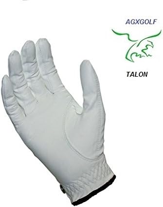 Six Pack!! Duramax Men's Right Hand Cabretta Leather Golf Gloves: Size: Medium Large for Men Who Golf Left Handed