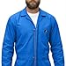 Natural Uniforms Mens Long Sleeve Zip Up Twill Coverall, Stain and Wrinkle Resistant (Royal Blue, X-Large)