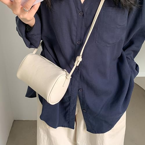 Stylish Cylinder Shoulder Bag Offering Comfort And Functionality PU Leather Crossbody Bags Handbag For Women And Girls4