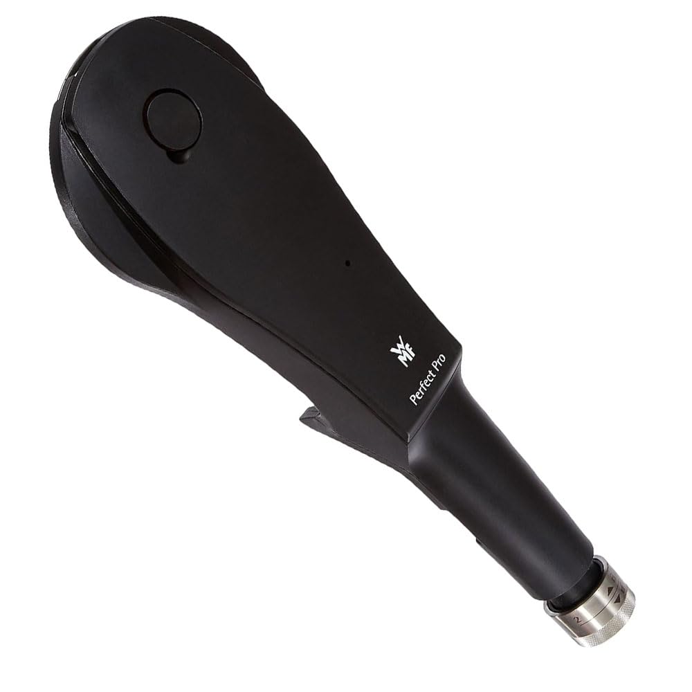 WMF 08.9620.6030 Repuesto de Mango Completo Olla WMF Perfect Pro | Mango de Tapa de Olla Express para Perfect Pro Negro | Incluye Válvula de Seguridad