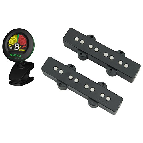 DiMarzio DP249 Area J Neck & Bridge Black Bass Pickup SET w/Tuner