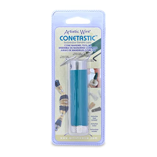 Artistic Wire Conetastic Cone Mandrel Set, 5 mm x 2 mm / 0.20 in x 0.08 in, 8 mm x 2 mm / 0.31 in x 0.08 in, 11 mm x 2 mm / 0.43 in x 0.08 in