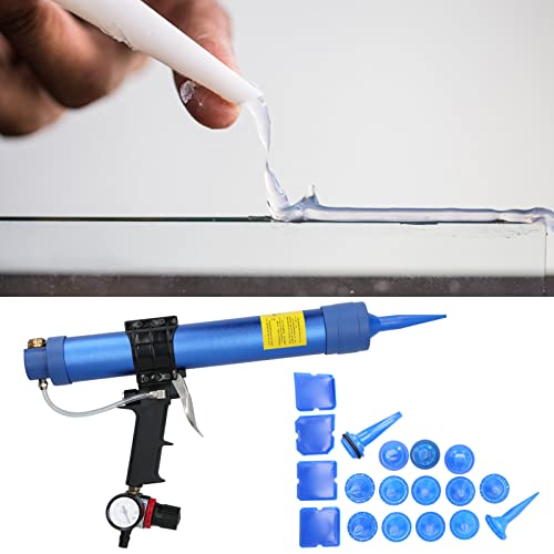 Pistola de calafetagem, pistola de cola de pressão operacional de 6 bar azul para fotovoltaica para