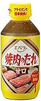 Ebara Yakiniku No Tare Amakuchi Sauce de saison pour barbecue, 300 g Sauce japonaise pour barbecue