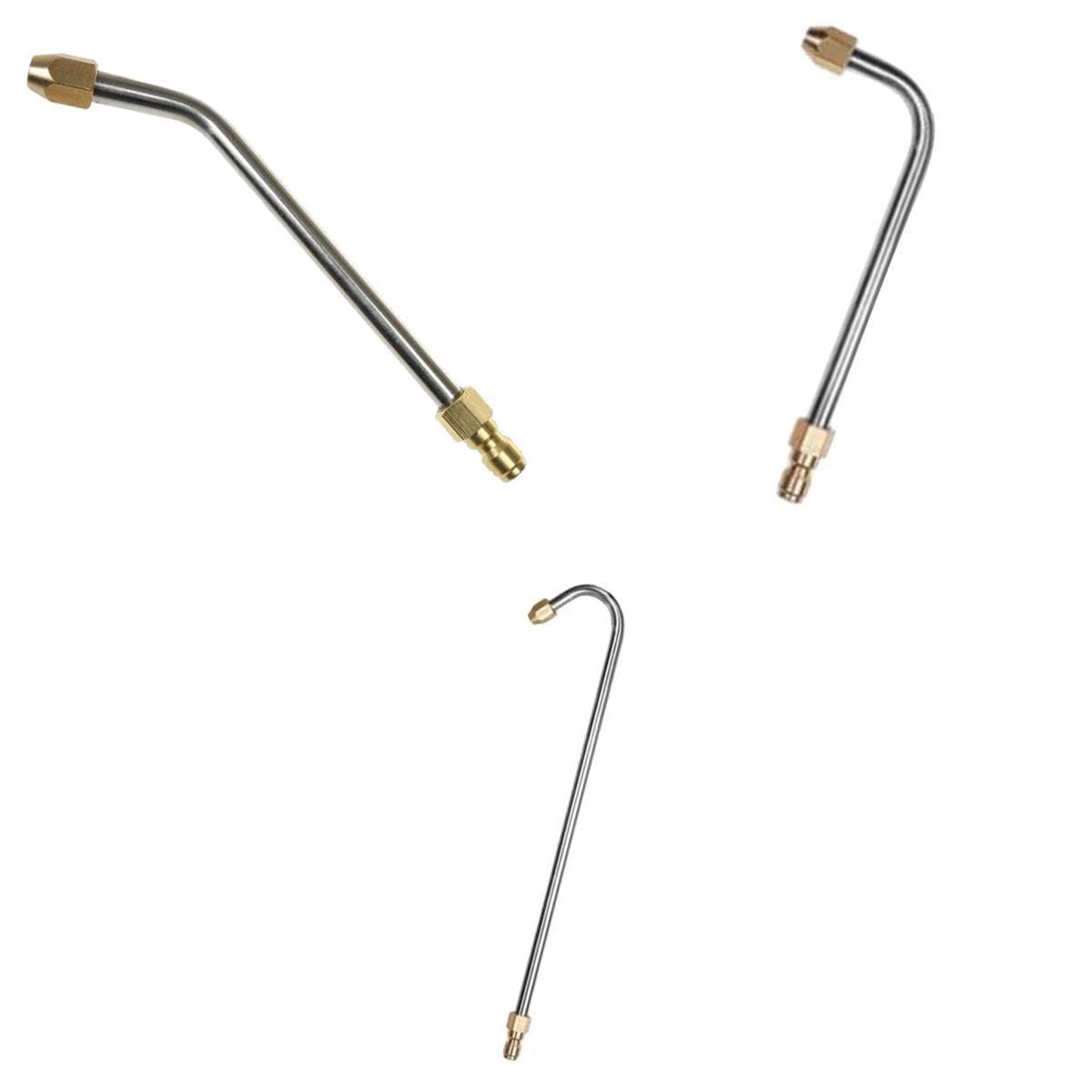 3pcs Pressure Washer Nozzle Angled Lance Spray Wand 1/4'' Quick Release-picture-21