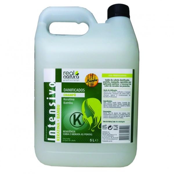 Real Natura Pro-Danificados Keratina champú 5L