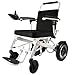 SGSHQQ Elektrischer Rollstuhl zusammenklappbarer Leichter Elektrorollstuhl Gewicht nur 22 kg mit 12-Zoll-Vollreifen hinten stabilere Unterstützung 120 kg Doppelmotoren und 13-AH-Batterie