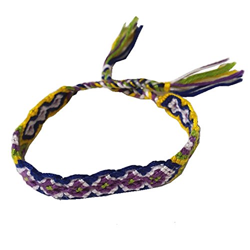 Rimobul Nepal Woven Friendship Bracelets - 8 Pack - Thumbnail 5
