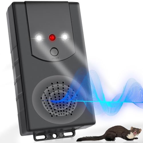 Warmfay Marten deterrent car with ultrasound and flash light, mobile