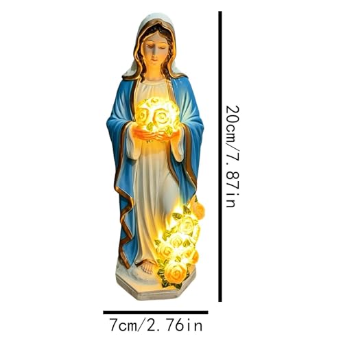 Lámpara de la Virgen María para mesita de noche y rincones de oración 2