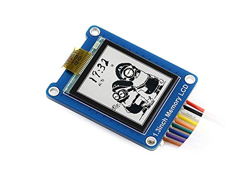 Amazon | 1.3インチメモリLCD 144x168解像度、SPIインターフェース経由