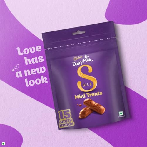 Image of Cadbury Dairy Milk Silk Mini Treats Chocolate Bar, 135 g