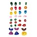 VEVOR 32 Rock Climbing Holds for Kids and Adults, Multi-Colored Climbing Rock Wall Grips for Indoor and Outdoor Playground Play Set - Mounting Hardware Kit Included