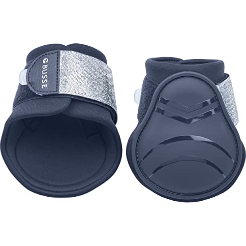 Protectores de menudillo Busse azules para brillar en tus rutinas con poni
