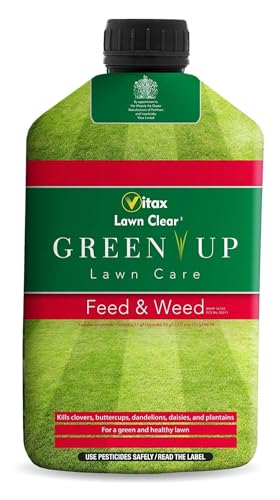Vitax 5FW500 Green Up Lawn Care Feed & Weed 100sqm