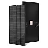RICH SOLAR 250 Watt 12 Volt 16BB Monocrystalline Solar Panel N-Type Cells High Efficiency Solar Module for RV Trailer Camper Marine Off Grid All Black