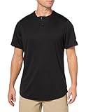Russell Athletic Performance Two-Button Solid Jersey Black XL
