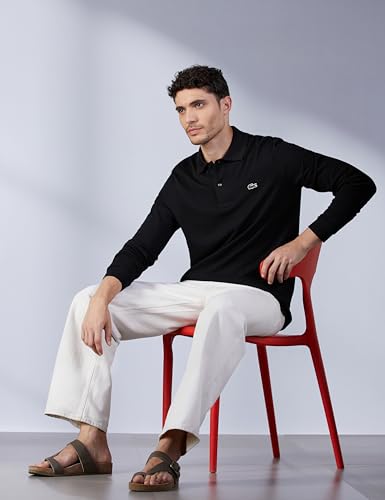 Image of Lacoste Classic Fit Long Sleeved L.12.12 Polo Shirt