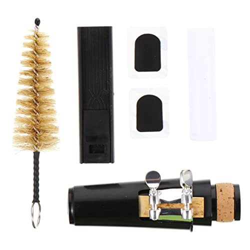 SUPVOX 3 Sets Mouthpiece Set for Clarinet Kit Clarinet Accessories Compact Case Cleaning Brush