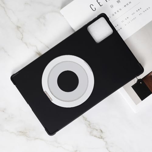 Coque ITEL VistaTab 10 10.1 2024 avec support de bureau noir et argent