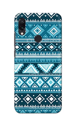 Image of PRINTFIDAA Coloured Tribal Pattern Hard Back Cover for Redmi Note 7 / Redmi Note 7 Pro /Redmi Note 7S Back Cover -(P6) KAT1008