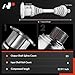 A-Premium CV Axle Shaft Assembly Compatible with Chevy Avalanche, Silverado 1500, Tahoe & GMC Sierra 1500, Yukon & Cadillac Escalade, 2007-2018, Front Left or Right, Replace# 15185911