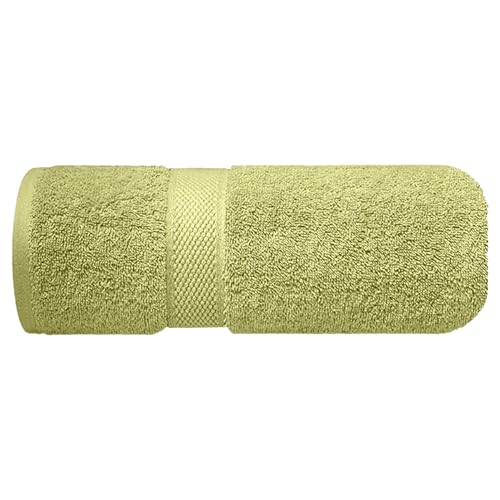 Image of Sulfar 100% Terry Ring Spun Cotton Face Towel - Quick-Dry, Highly Absorbent (480 GSM) (30 x 30 Cm) Misty Green (Pack of 1)