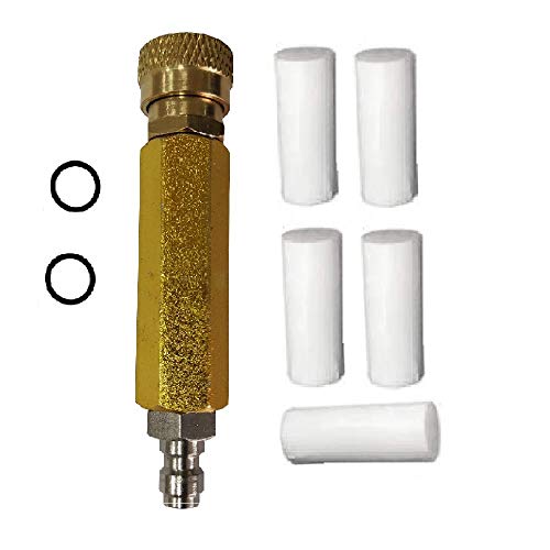 Flylock High Pressure PCP Hand Pump Air Filter Water-Oil Sparator with Female and Male Quick Connect (Simple Version)