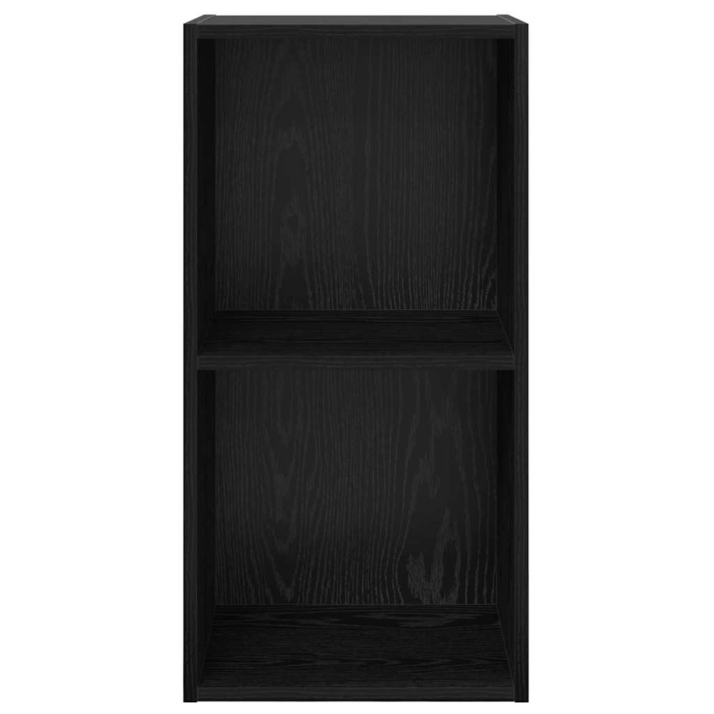 Zestaw szafek pod telewizor, montowana na ścianie, wygląd czarnego dębu, 37 x 37 x 72 cm, nowoczesny design, oszczędzający miejsce regał na media, trwały materiał drewnopochodny, uniwersalny